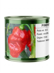 Piment Rouge Africain 50G