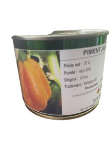 Piment Jaune Africain 50G